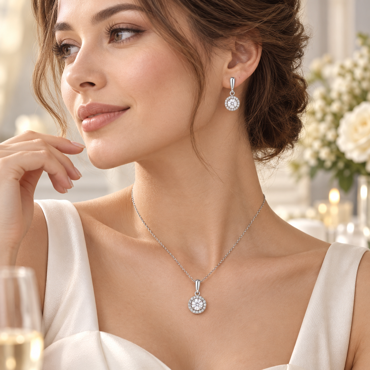 Zelumora Pearl Wedding Set