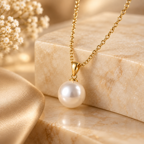 Zelumora Pearl Jewelry Set